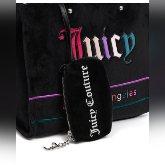 Juicy Couture Iris Velvet Shopper bag.  Brand New 💎 - Picture 4 of 11